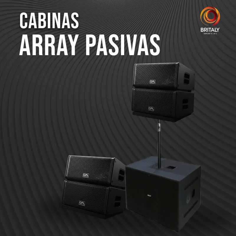 Cabinas Array Pasivas BRITALY IMPORT